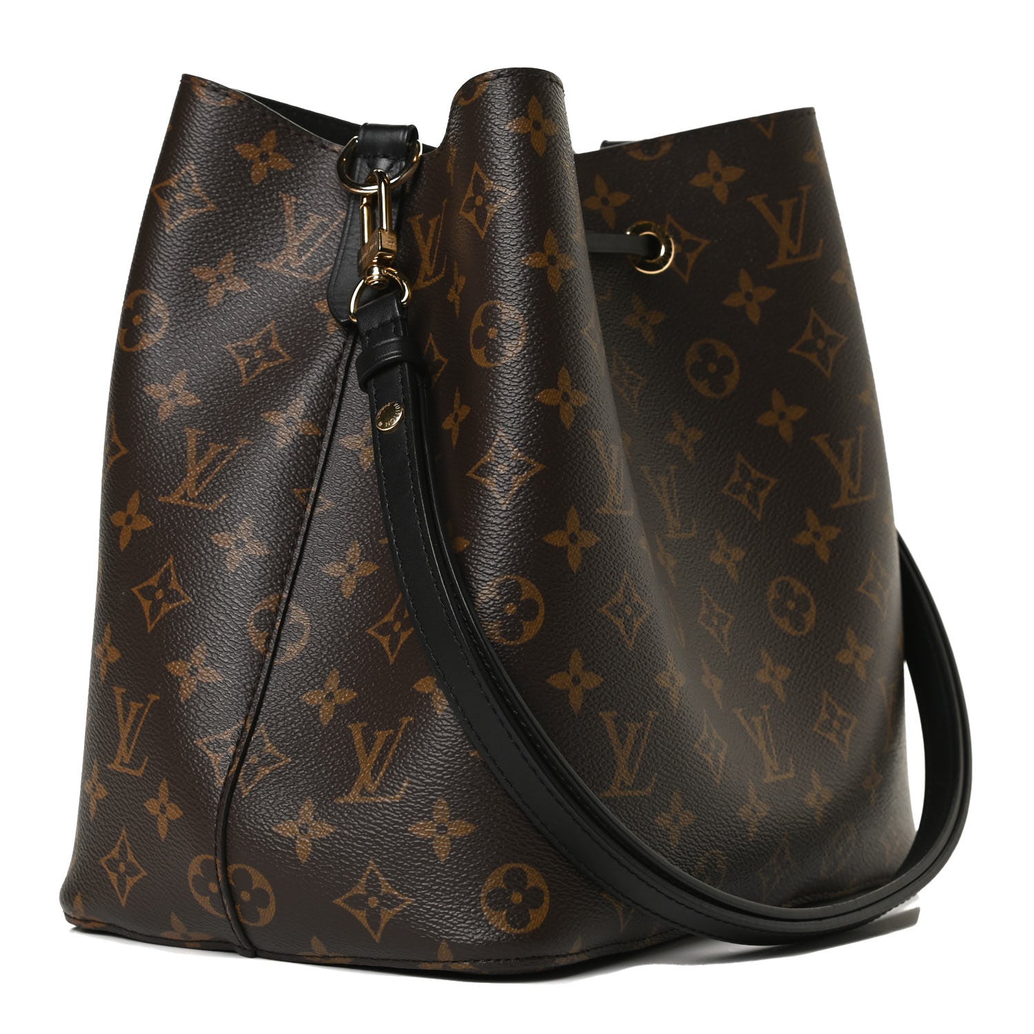 Louis Vuitton Monogram Neonoe MM Black 3 of 13