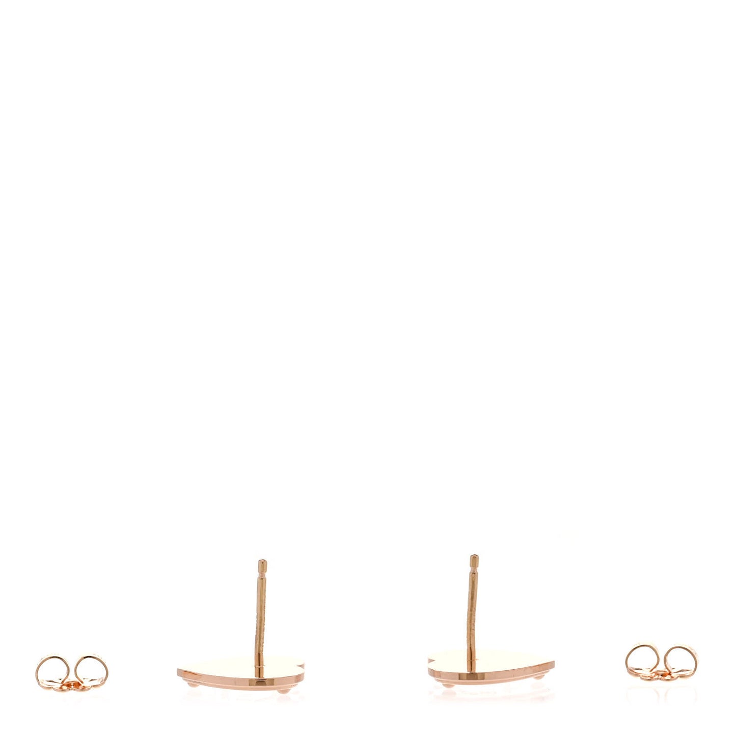 18K Rose Gold Return To Tiffany Love Heart Earrings