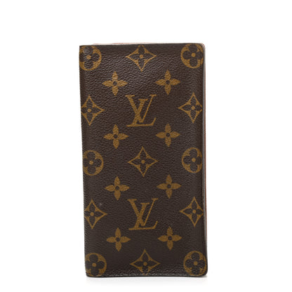 Louis Vuitton Monogram Checkbook Holder Case Wallet 1 of 7