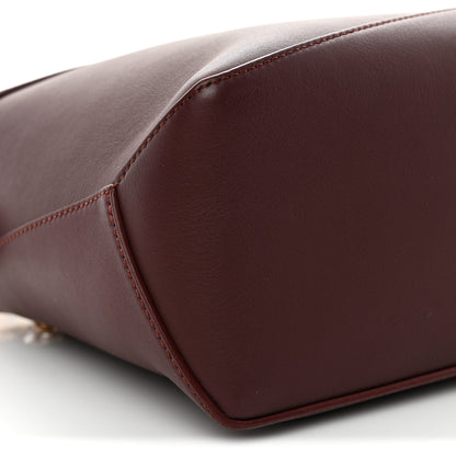 Loewe Calfskin Small Puzzle Edge Bag Burgundy 8 of 9
