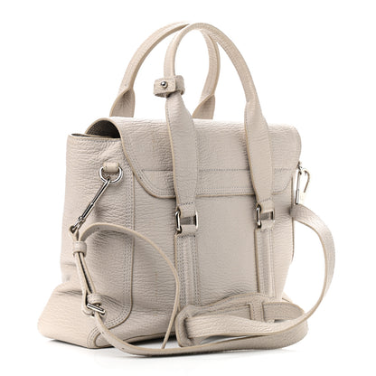 3.1 Phillip Lim Textured Calfskin Medium Pashli Satchel Feather 3 of 17