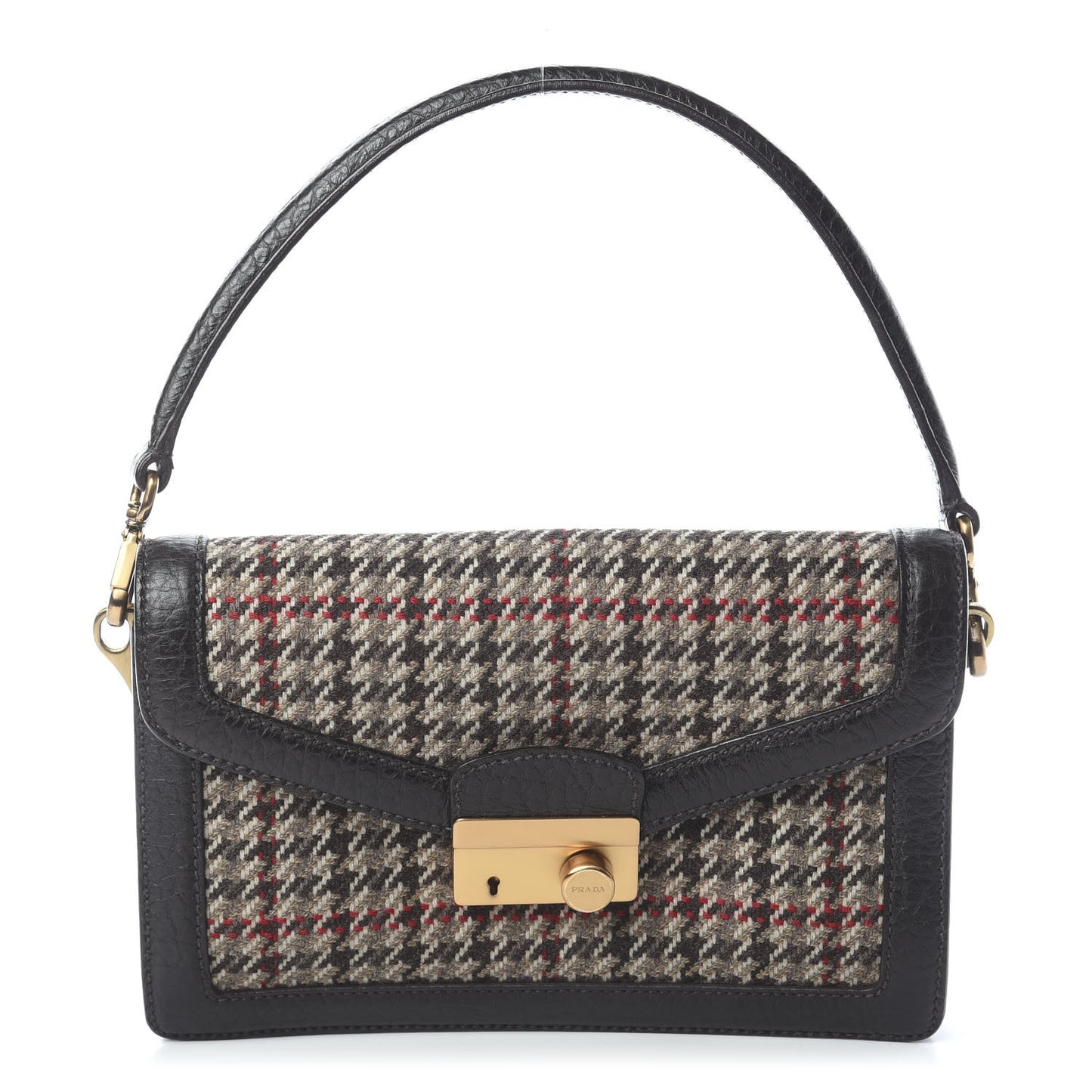 Tweed Sound Shoulder Bag Ebano