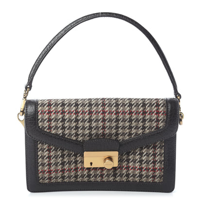Prada Tweed Sound Shoulder Bag Ebano 1 of 9