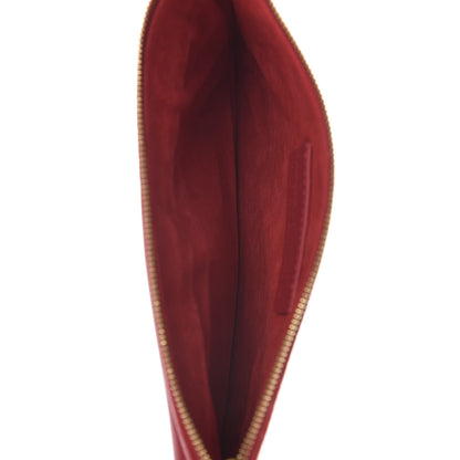 Alexander McQueen Calfskin Zipped Pouch Red 4 of 7