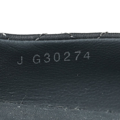 Chanel Lambskin Quilted Cap Toe Ballerina Flats 40 Charcoal Black 8 of 12
