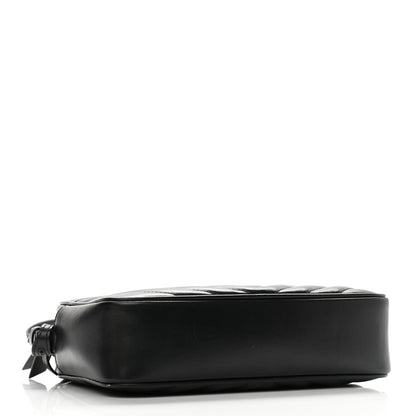Saint Laurent Calfskin Matelasse Monogram Lou Camera Bag Black 4 of 11