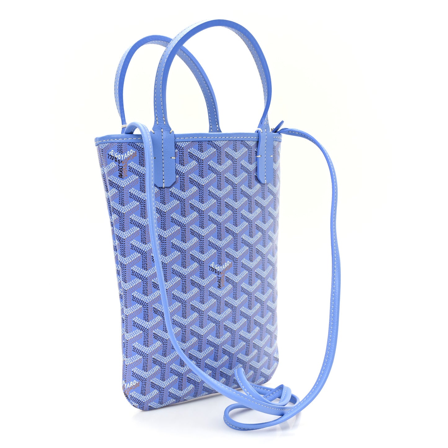 Goyardine Le Jardin Poitiers Tote PM Iris