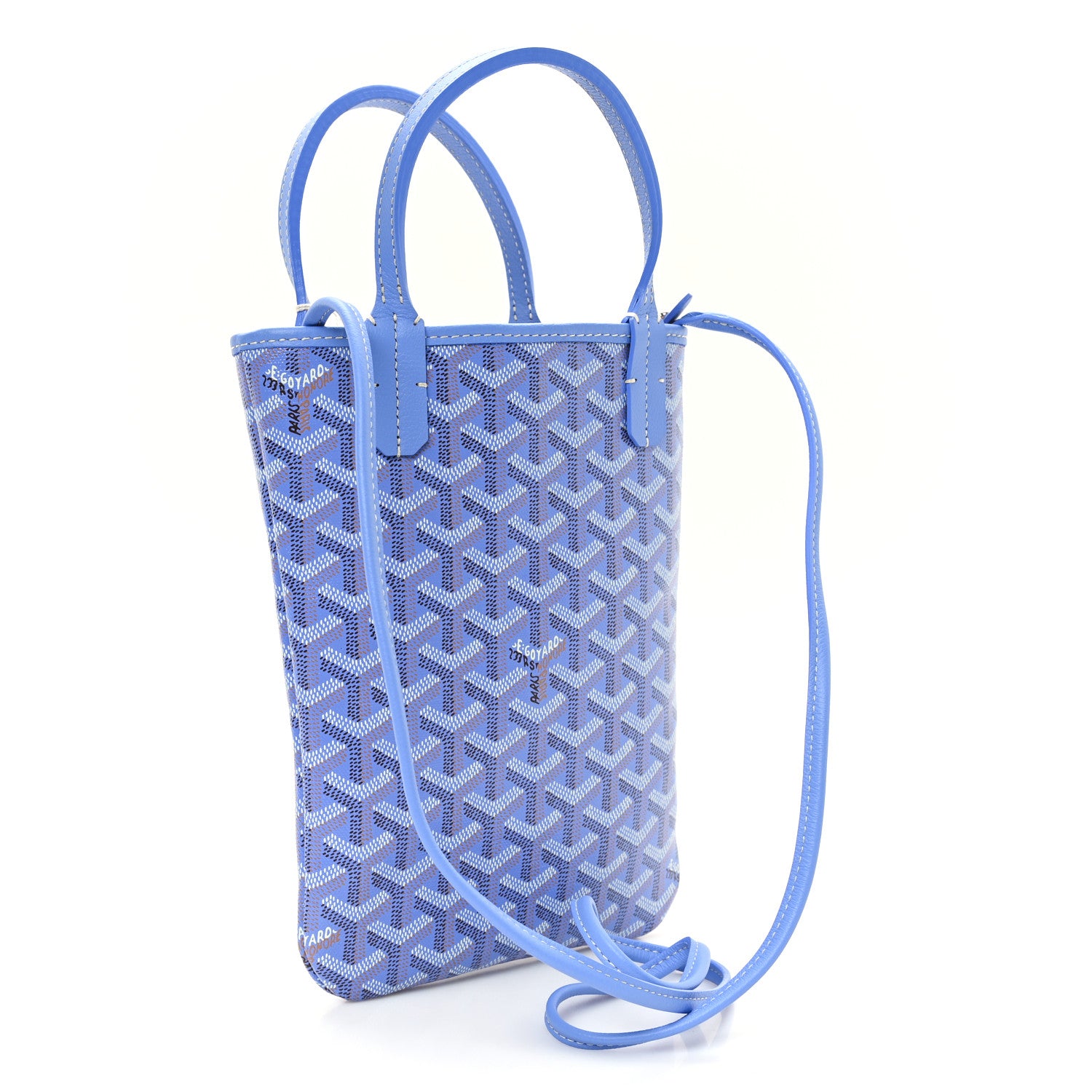 Goyard Goyardine Le Jardin Poitiers Tote PM Iris 3 of 10