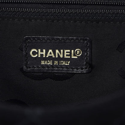 Chanel Suede Stitched Single Flap Black 6 of 15