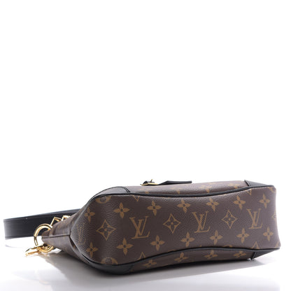 Louis Vuitton Monogram Odeon PM Black 4 of 9