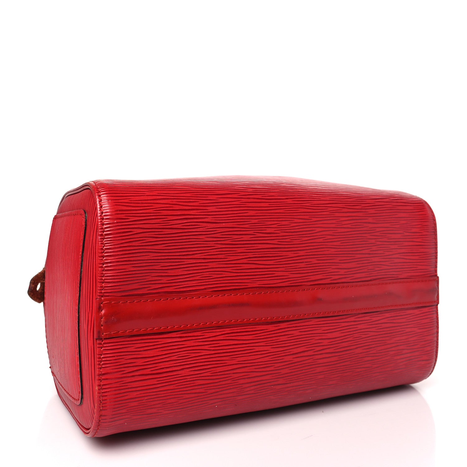 Louis Vuitton Epi Speedy 25 Castillan Red 5 of 15