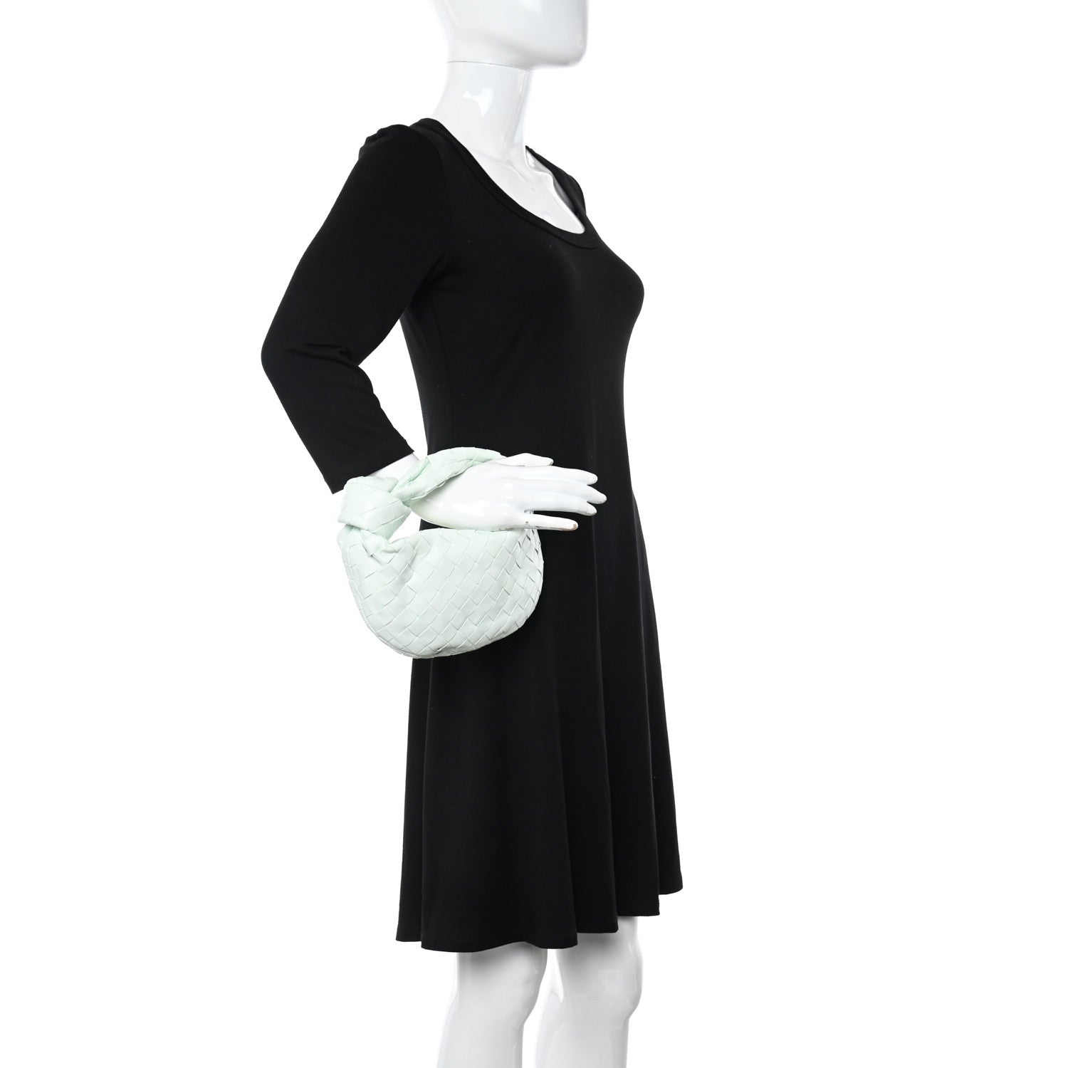 Bottega Veneta Nappa Intrecciato Mini Jodie Glacier 2 of 9