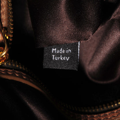 Miu Miu Nappa Chevron Grommet Tote 9 of 10