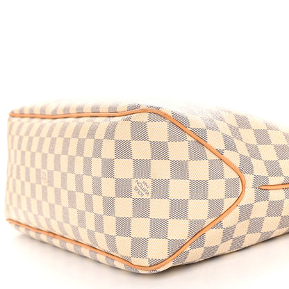Louis Vuitton Damier Azur Delightful MM Rose Ballerine 10 of 10