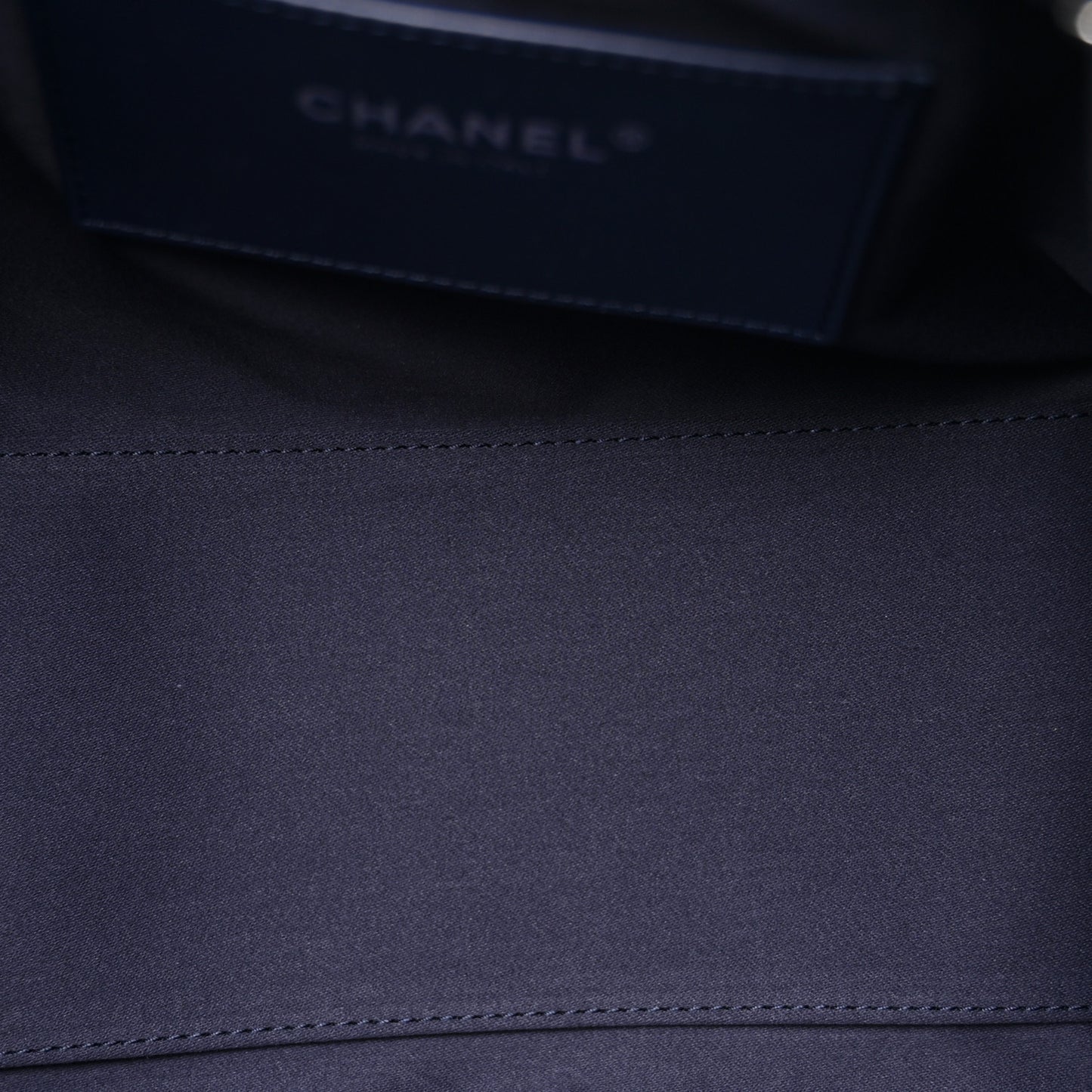 Caviar Quilted Small Chanel 25 Handbag Dark Navy
