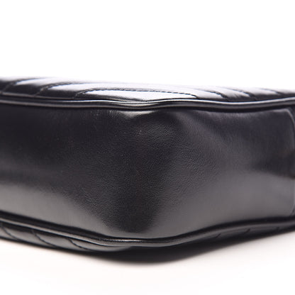 Saint Laurent Calfskin Matelasse Monogram Lou Camera Bag Black 10 of 11