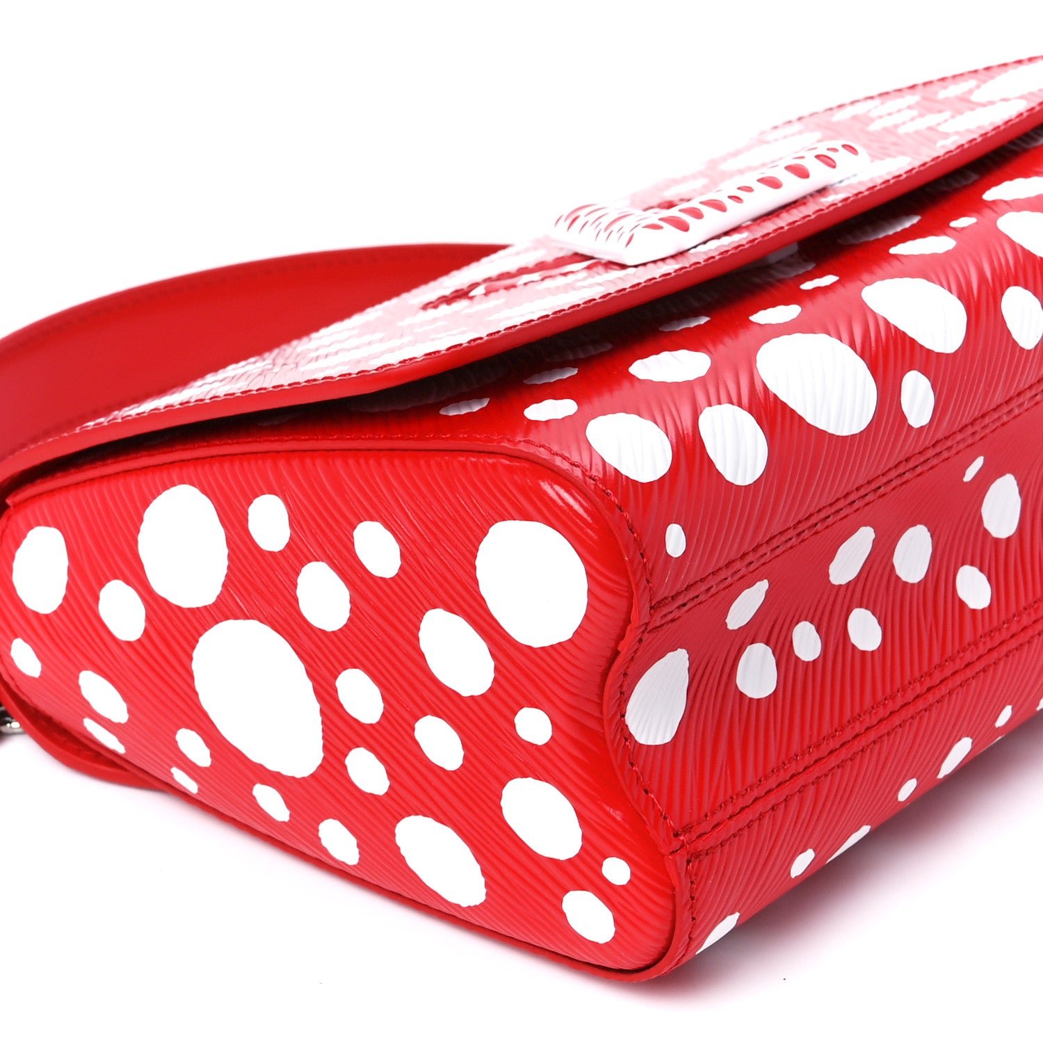 Louis Vuitton LV X YK Epi Infinity Dots Twist Shoulder Bag MM Red 11 of 12