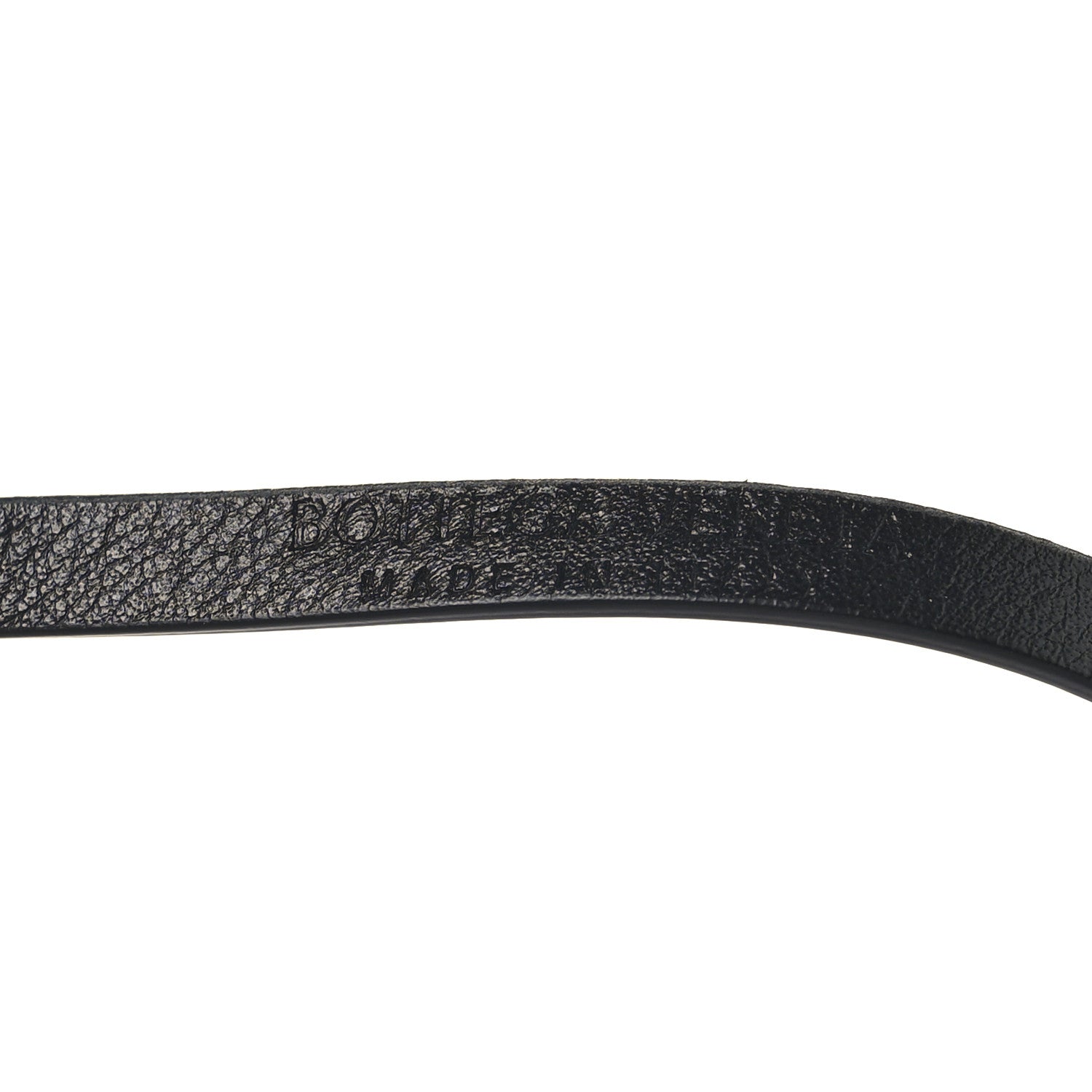 Bottega Veneta Calfskin Wrap Belt Black 3 of 3