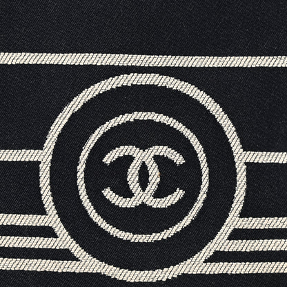 Chanel Denim Large Shopping Tote Blue 8 of 8