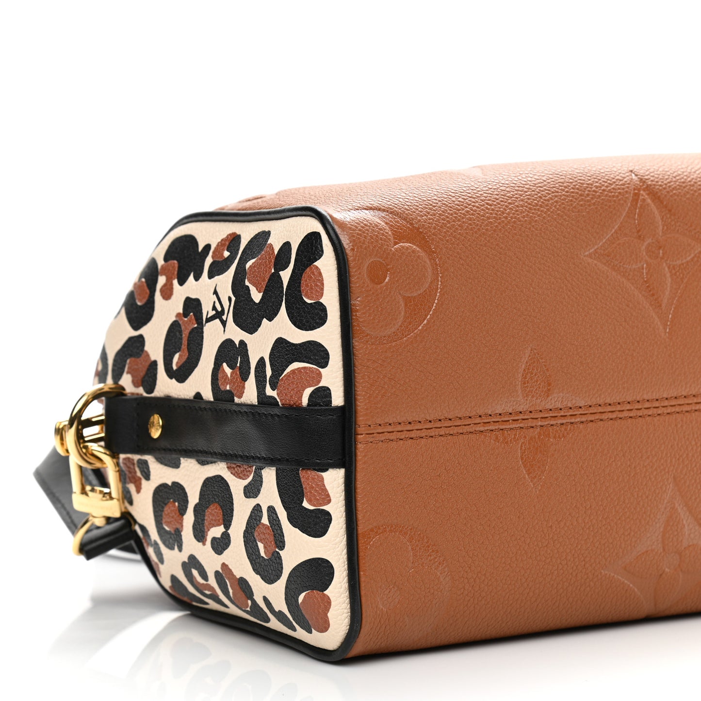 Empreinte Monogram Giant Wild At Heart Speedy Bandouliere 25 Caramel
