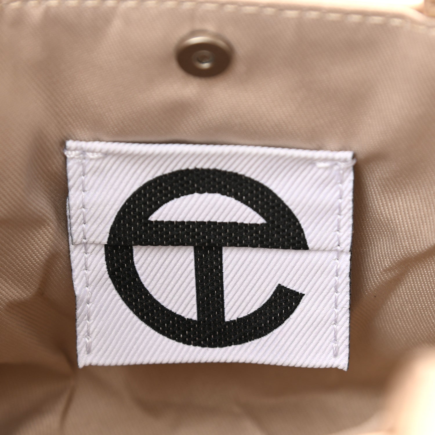 Telfar Metallic Vegan Leather Small Shopping Bag Gold 8 of 11