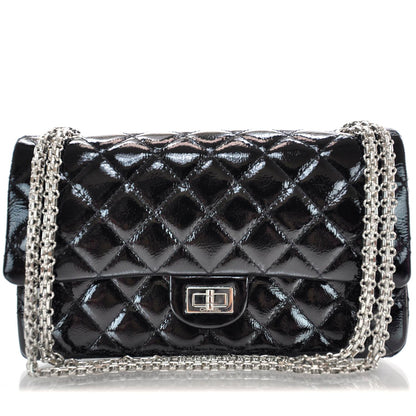 Chanel Patent 2.55 Reissue 226 Flap Black 1 of 10