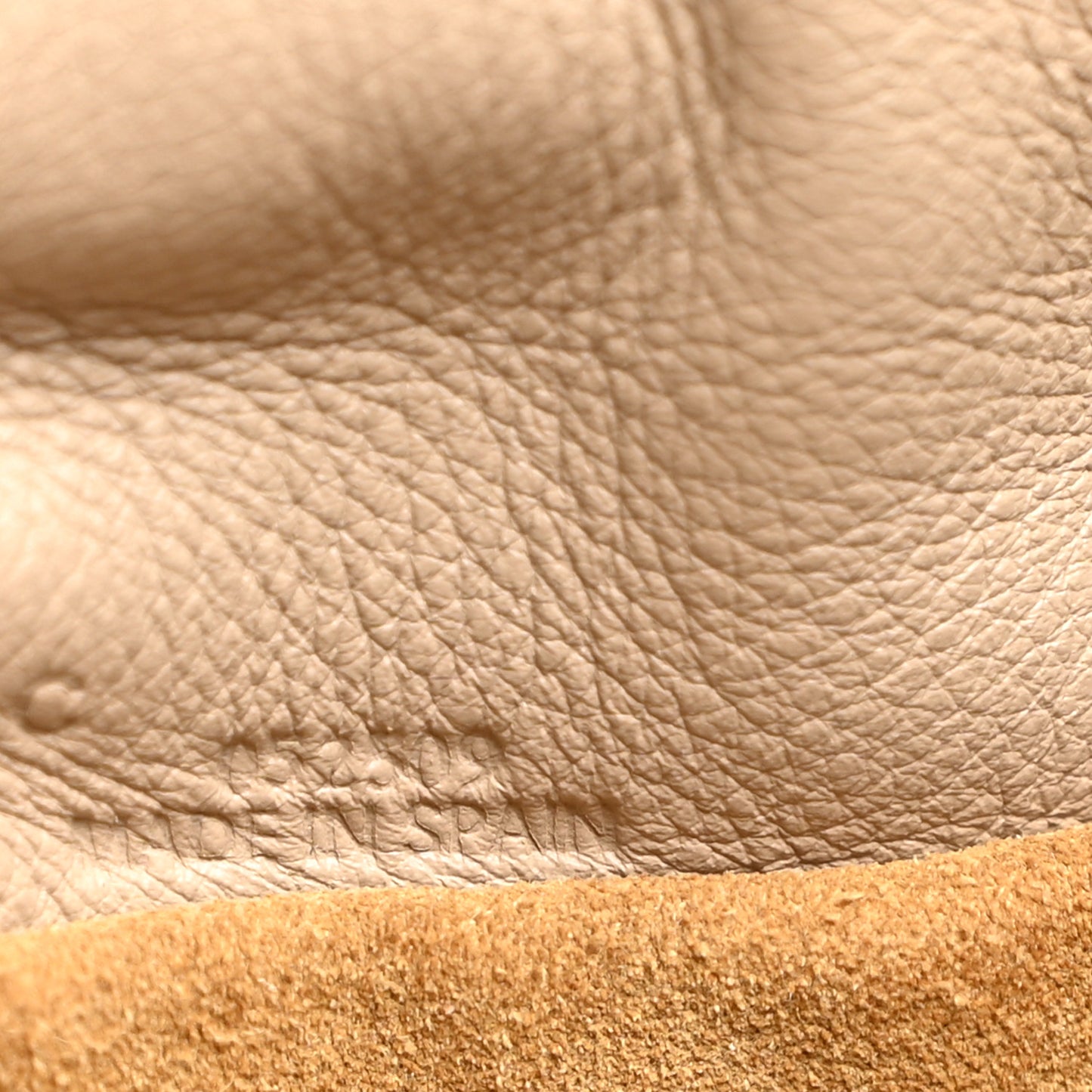 Nappa Calfskin Medium Flamenco Knot Clutch Sand
