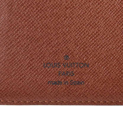 Louis Vuitton Monogram Checkbook Holder Case Wallet 6 of 13