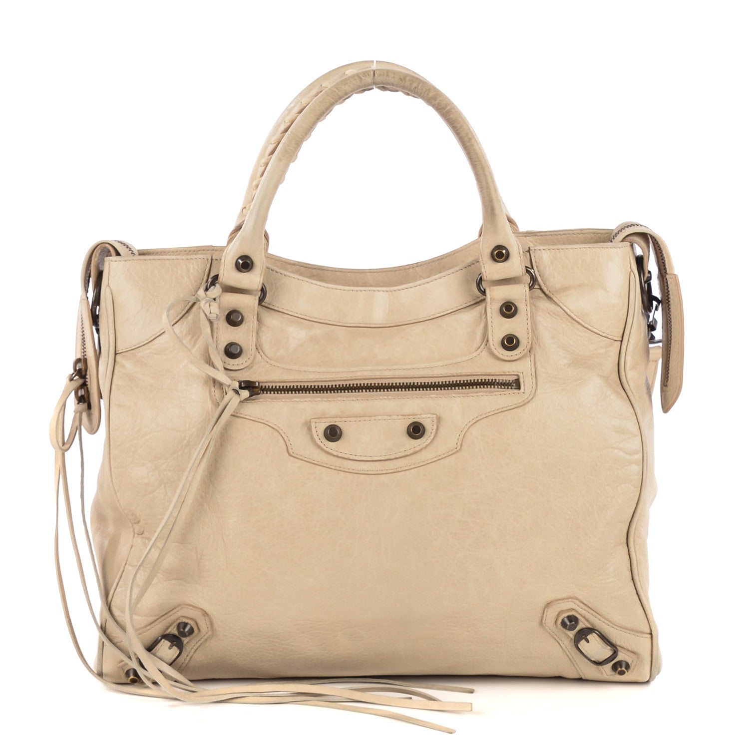 Balenciaga Agneau Classic Hardware Velo Praline 1 of 15