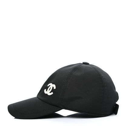 Chanel Cotton CC Cap Hat Black 4 of 8