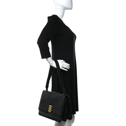 Burberry Goatskin Medium Alice Bag Optic Black 2 of 10
