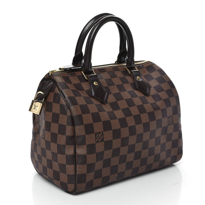Louis Vuitton Damier Ebene Speedy 25 3 of 8