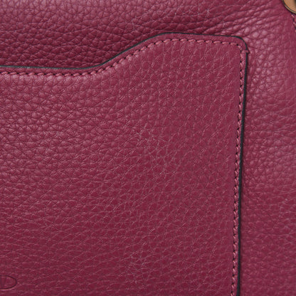 Valentino Garavani Pebbled Calfskin Joylock Flap Messenger Bag Camelia 10 of 13