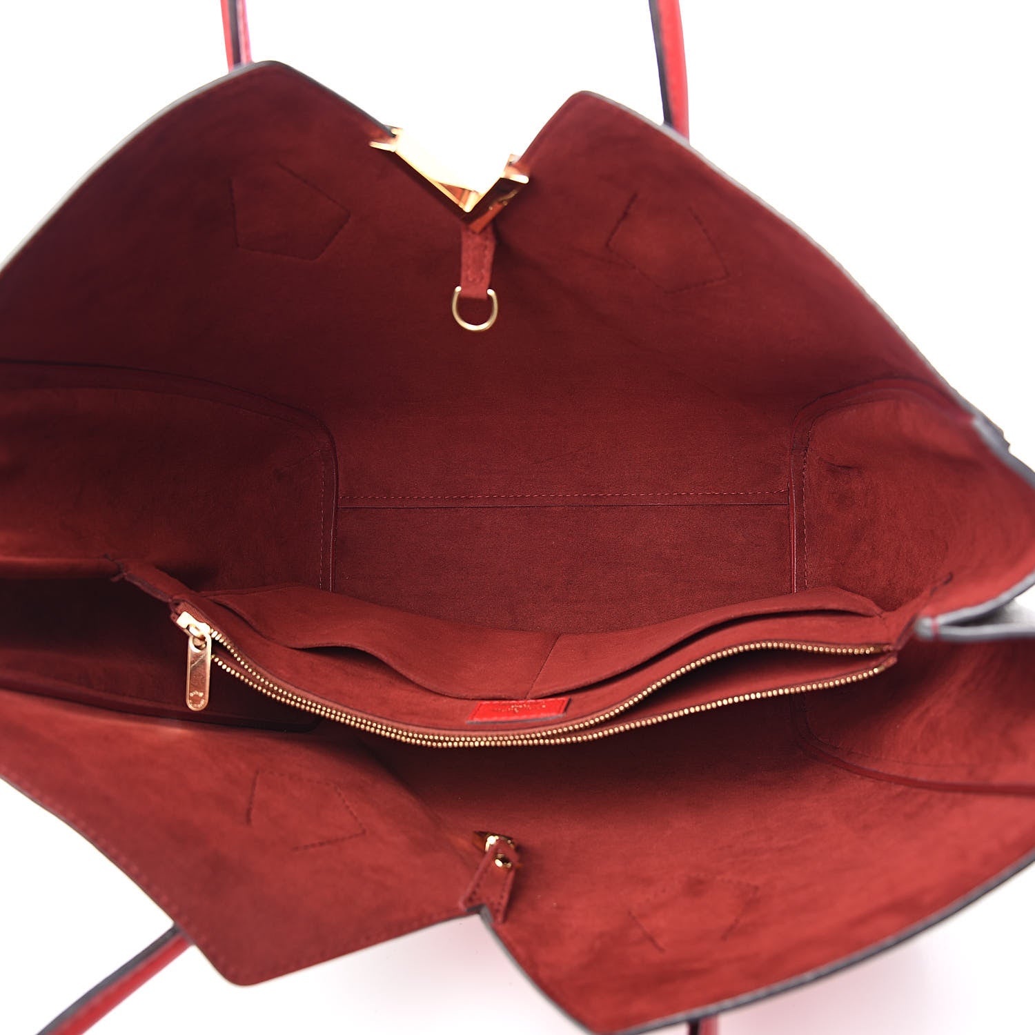 Louis Vuitton Calfskin Monogram Kimono Tote Cherry 5 of 11