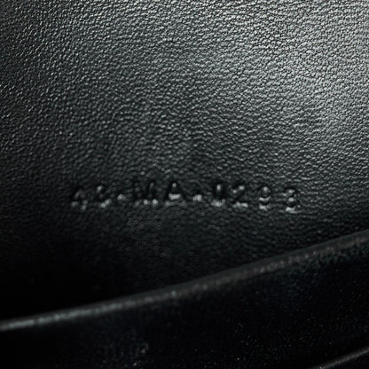 Christian Dior Lambskin Cannage Butterfly Studs Miss Dior Pouch Black 6 of 9