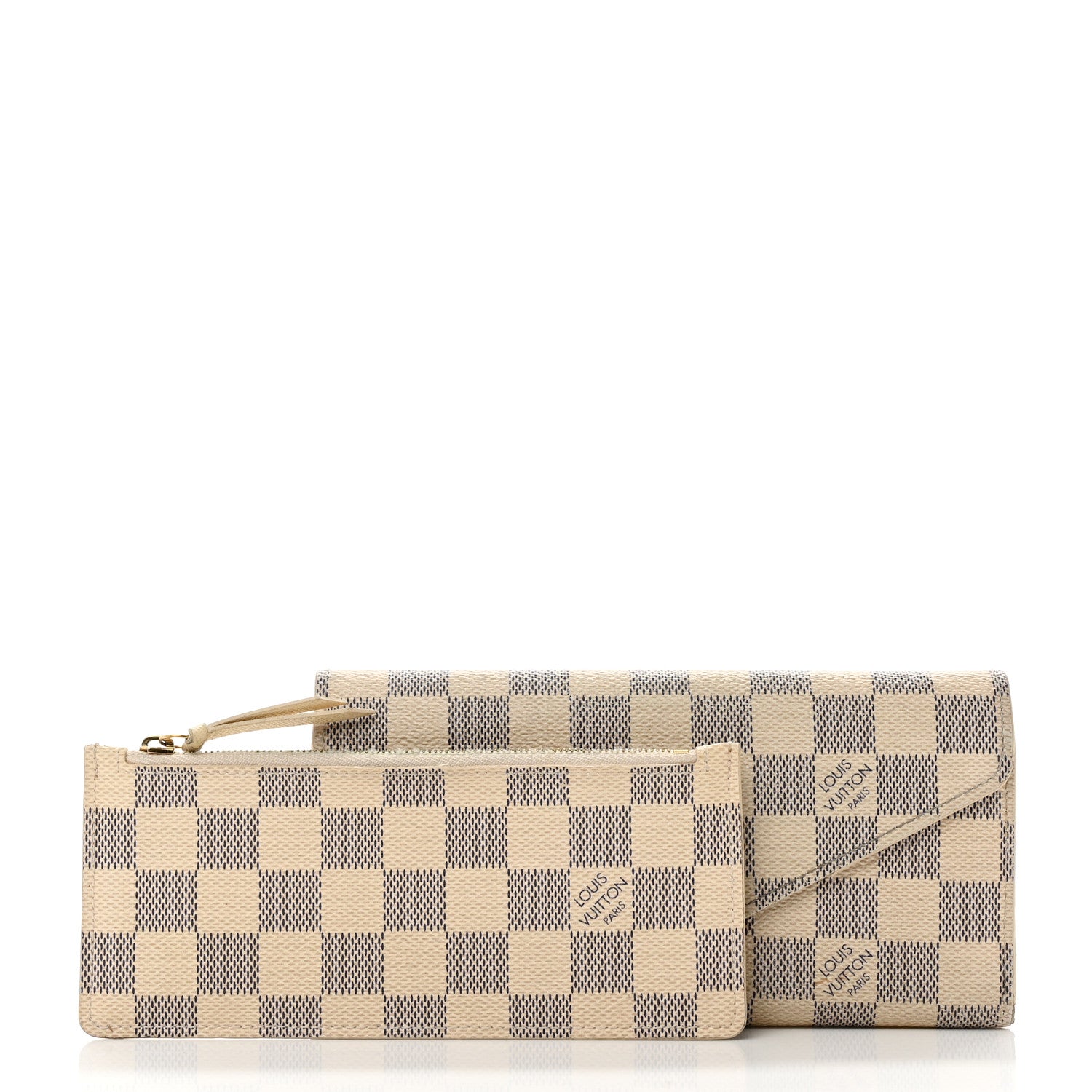 Louis Vuitton Damier Azur Josephine Wallet 2 of 10