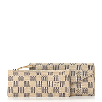 Louis Vuitton Damier Azur Josephine Wallet 2 of 10