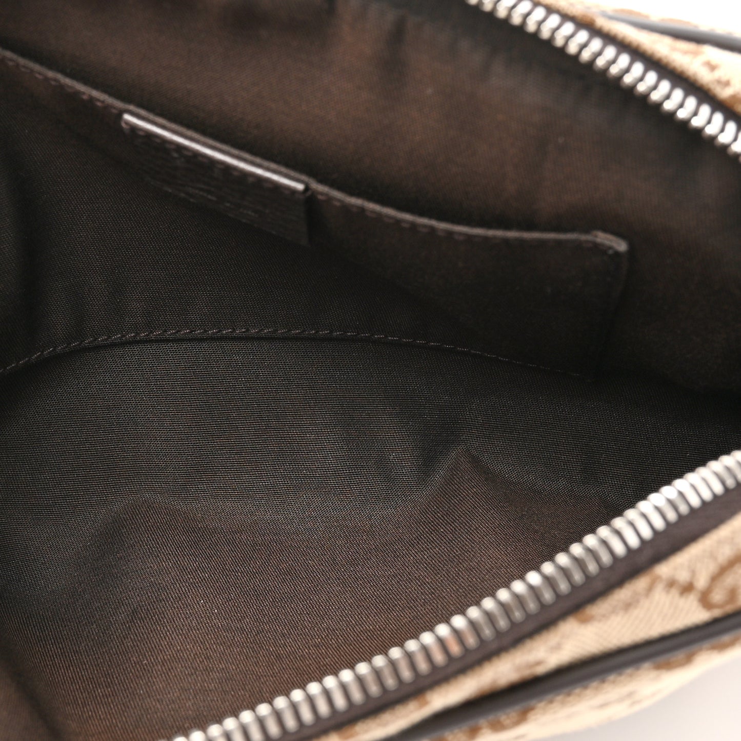 Monogram Belt Bag Dark Brown