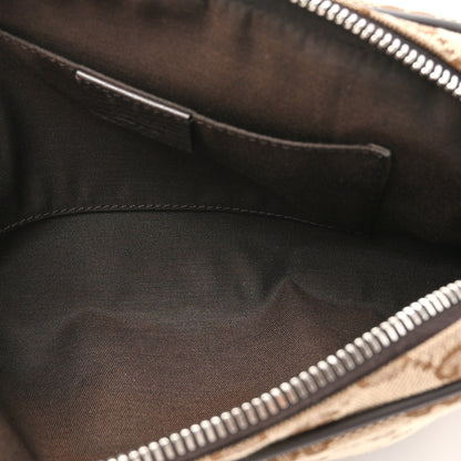 Gucci Monogram Belt Bag Dark Brown 5 of 10