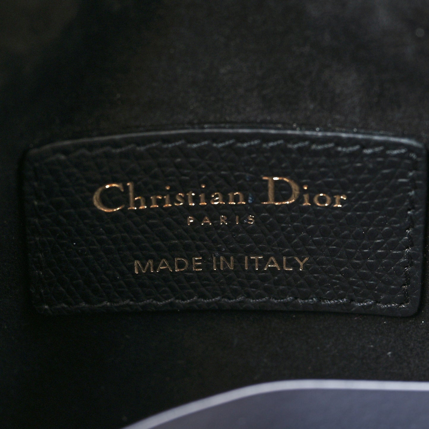 Calfskin Saddle Belt Bag Black
