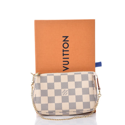 Louis Vuitton Damier Azur Mini Pochette Accessories 8 of 8