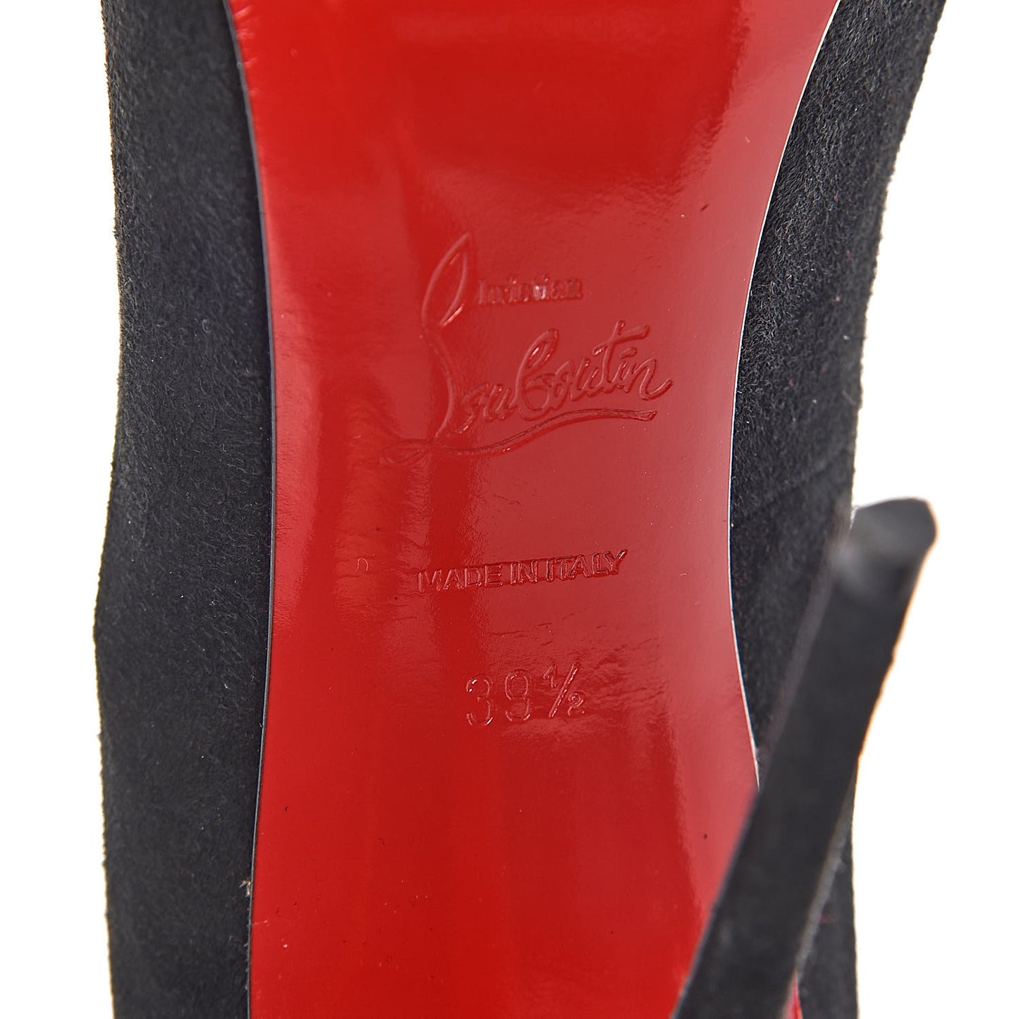 Veau Velours Mea Culpa Pumps 39.5 Black