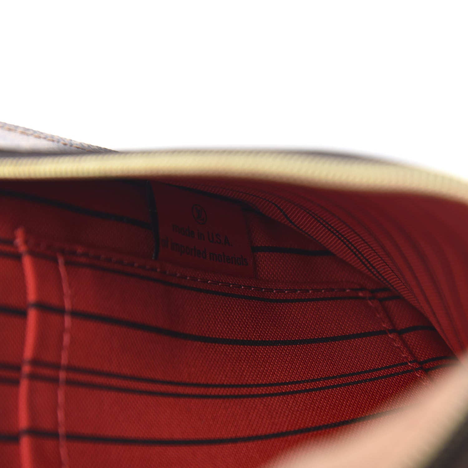 Louis Vuitton Damier Ebene Neverfull MM GM Pochette 6 of 7