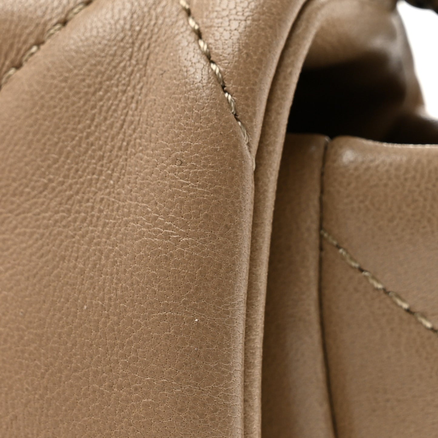 Lambskin Quilted Medium Chanel 19 Flap Dark Beige