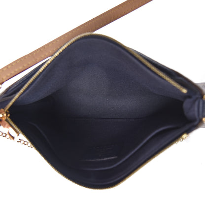 Louis Vuitton Monogram Pallas Clutch Blue Marine 5 of 10