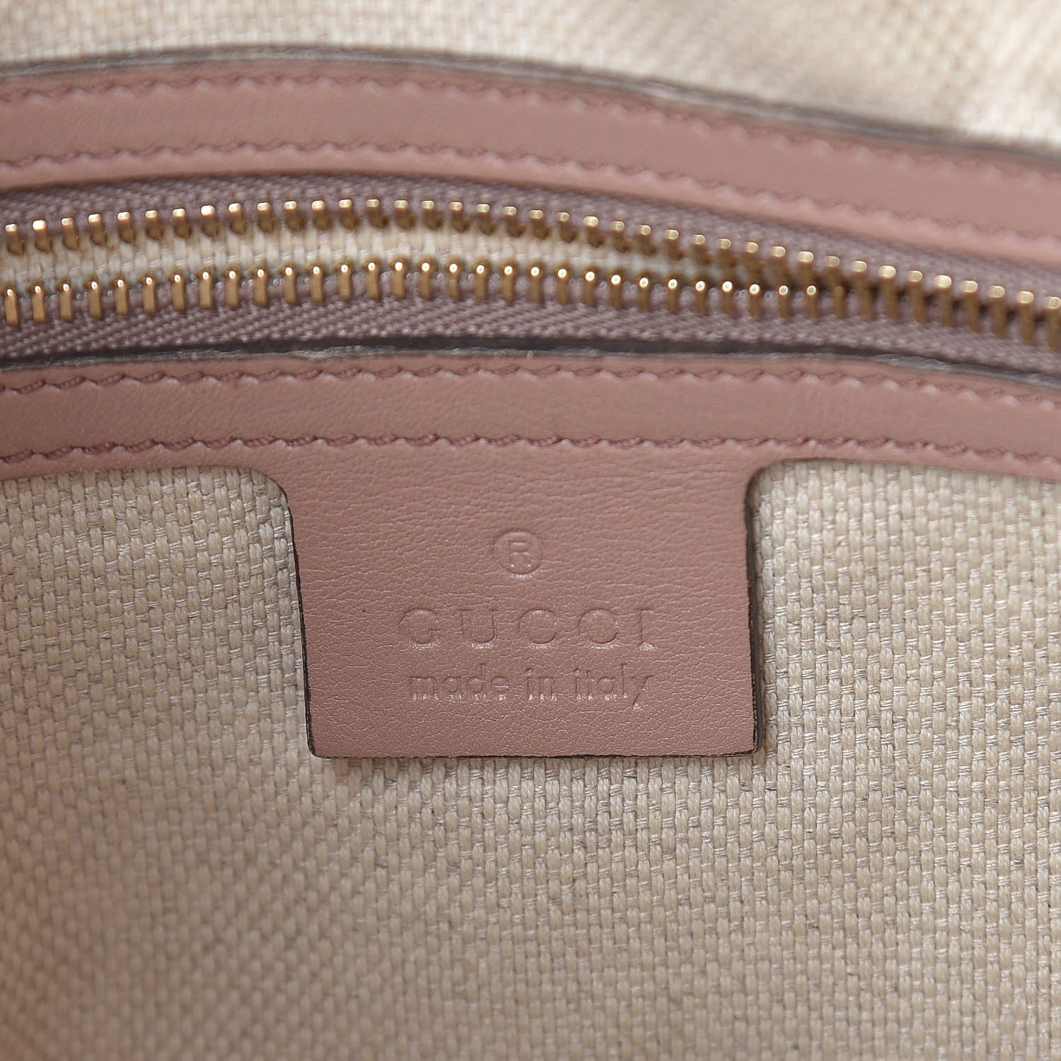 Gucci Soft Patent Small Soho Bowler Dark Cipria 6 of 16