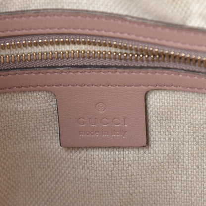 Gucci Soft Patent Small Soho Bowler Dark Cipria 6 of 16