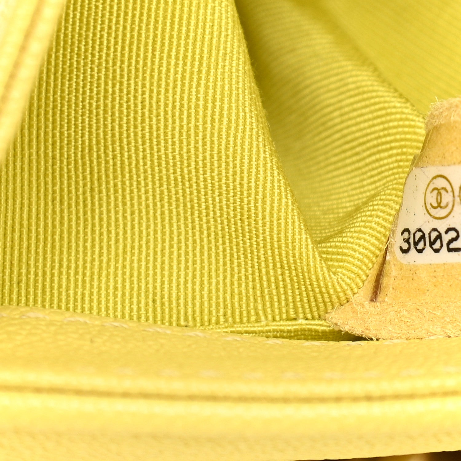 Chanel Caviar Chevron Quilted Small Boy Flap Yellow 7 of 11