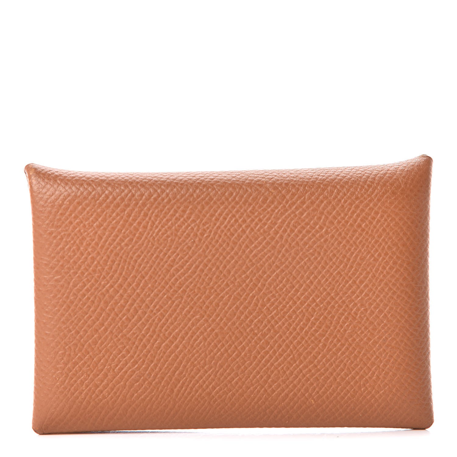 Hermes Epsom Calvi Card Case Gold 1 of 7