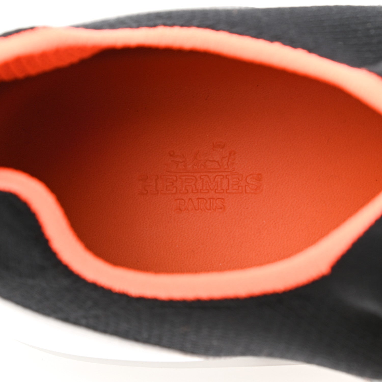 Hermes Technical Canvas Calfskin Mens Duel Sneakers 45 White Black 7 of 8